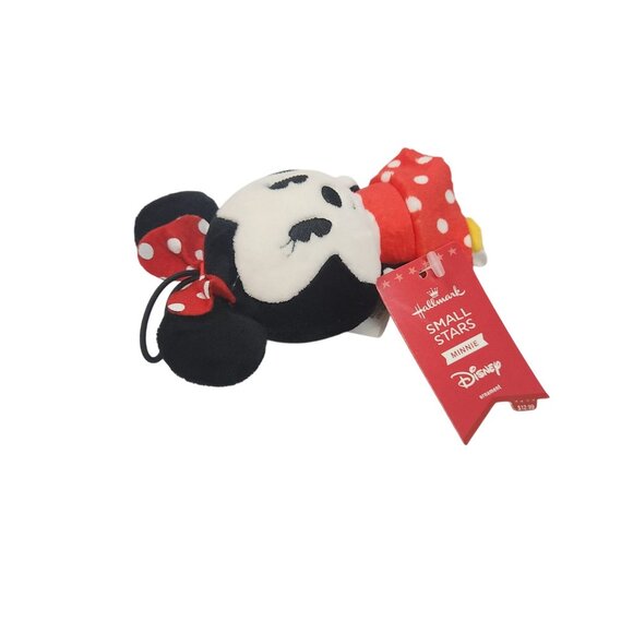 Hallmark Disney Small Stars Mickey & Minnie Plush Set of 2 NWT - Picture 4 of 13